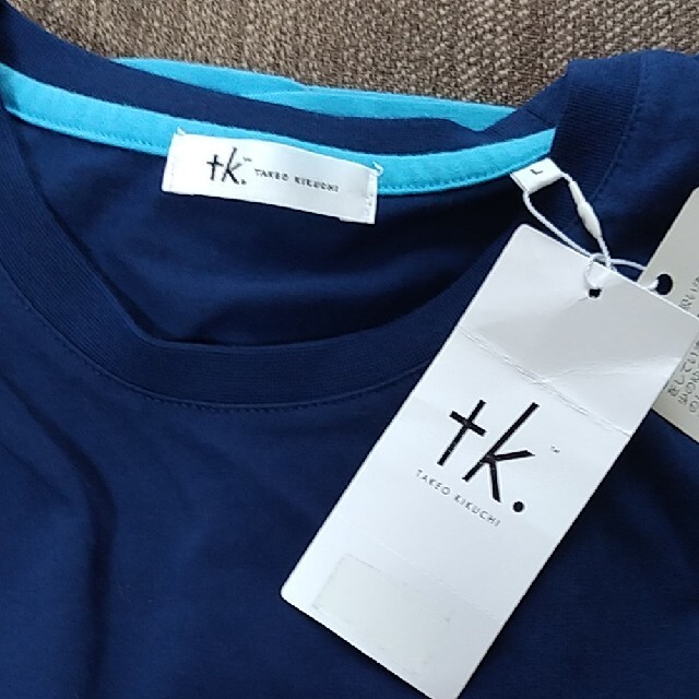 TAKEO KIKUCHI(タケオキクチ)のTAKEO KIKUCHI メンズＴシャツ　Ｌサイズ メンズのトップス(Tシャツ/カットソー(半袖/袖なし))の商品写真