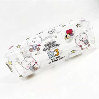 ビーティーイシビル(BT21)のBTS BT21 RJ クリアケース／クリアペンケース(ペンケース/筆箱)