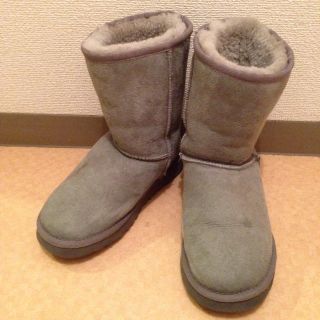 アグ(UGG)のUGGムートンブーツ  グレー(ブーツ)