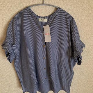 ビームス(BEAMS)のスキッパーネックカットソー(カットソー(半袖/袖なし))