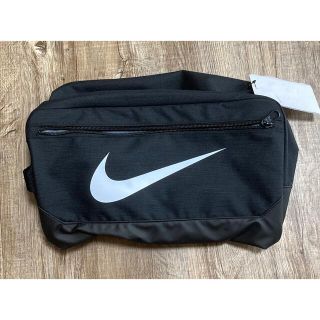 ナイキ(NIKE)のナイキ シューズバッグ 未使用新品 黒 NIKE BLACK スニーカー収納可(シューズバッグ)