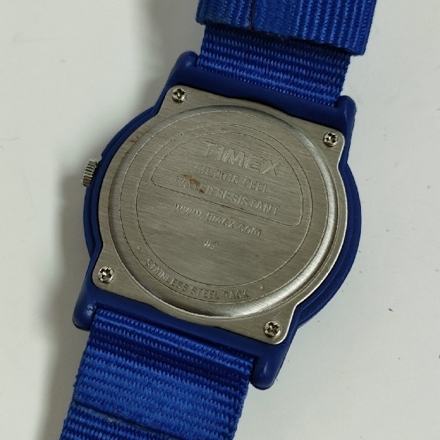 TIMEX(タイメックス)のジャンク　TIMEX　タイメックス　腕時計　青　ユナイテッドアローズ メンズの時計(腕時計(アナログ))の商品写真