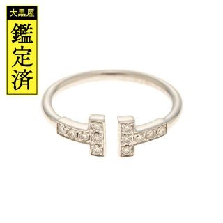 ティファニー(Tiffany & Co.)のTIFFANY＆CO　Tダイヤモンド ワイヤー リング　7.5号【472】(リング(指輪))