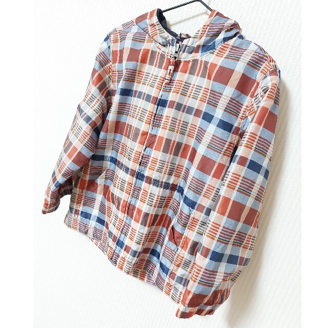 GAP Kids(ギャップキッズ)の【美品】GAP　オレンジ系　ウィンドブレーカー　上着　100㎝ キッズ/ベビー/マタニティのキッズ服男の子用(90cm~)(ジャケット/上着)の商品写真