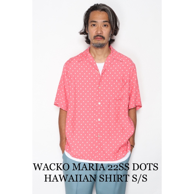 WACKO MARIA 22SS DOTS HAWAIIAN SHIRT S/S