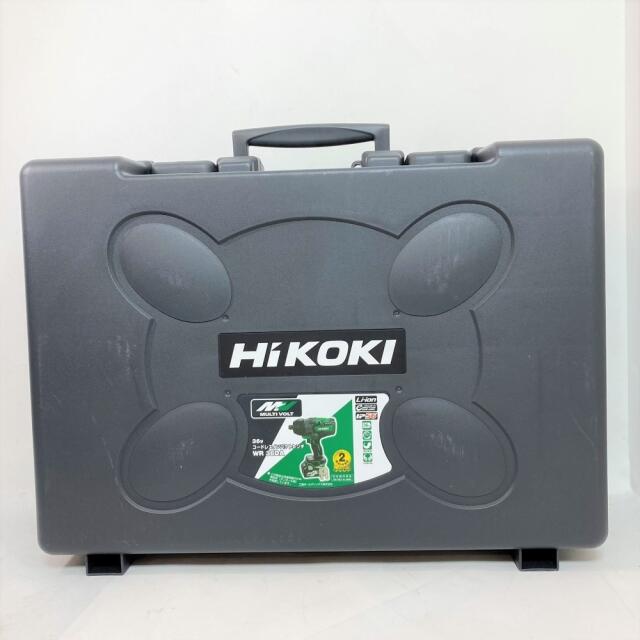 **HiKOKI ハイコーキ 36V コードレスインパクトレンチ ケース・充電器・バッテリ2個付属 WR36DA 2XP