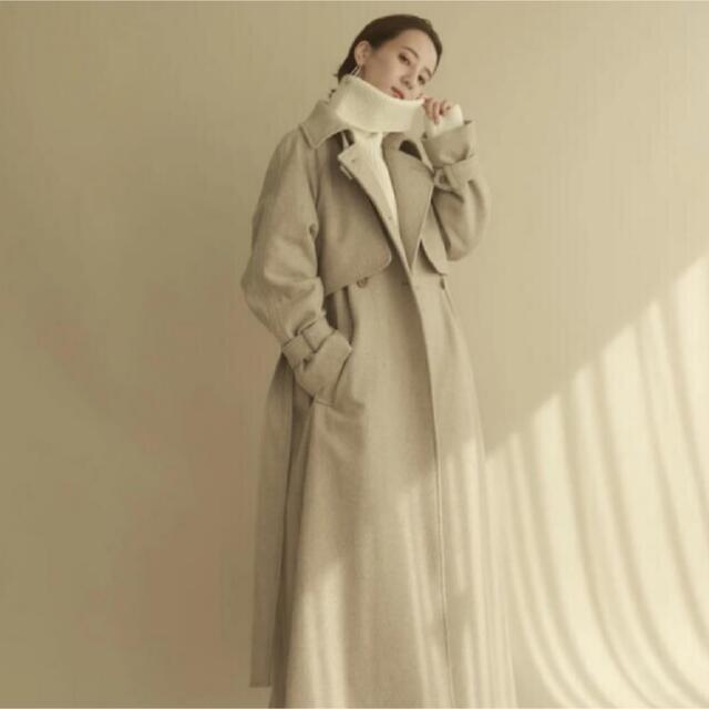 Louren / oversize wool trench coatジャケット/アウター