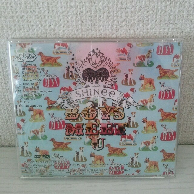 SHINee(シャイニー)のSHINee BOYS MEET U アルバム エンタメ/ホビーのCD(K-POP/アジア)の商品写真