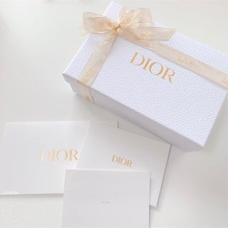 クリスチャンディオール(Christian Dior)の◎Dior◎ギフトボックス ホワイト ゴールド(ラッピング/包装)