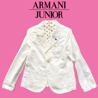 アルマーニ ジュニア(ARMANI JUNIOR)の【新品未使用】ARMANI JUNIOR コットン＆リネン ジャケット(ジャケット/上着)