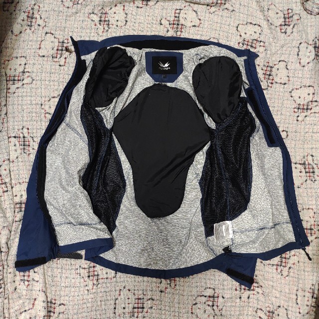 バイクジャケット　ハーフメッシュ メンズのジャケット/アウター(ライダースジャケット)の商品写真