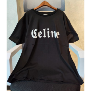 celine - CELINE セリーヌ Tシャツ ゴシック コットン ロゴ