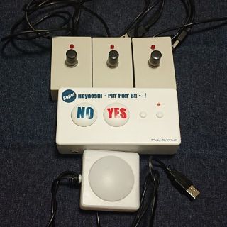 【中古】早押しボタン　オーダーメイド改造品　既成品1個付き(その他)