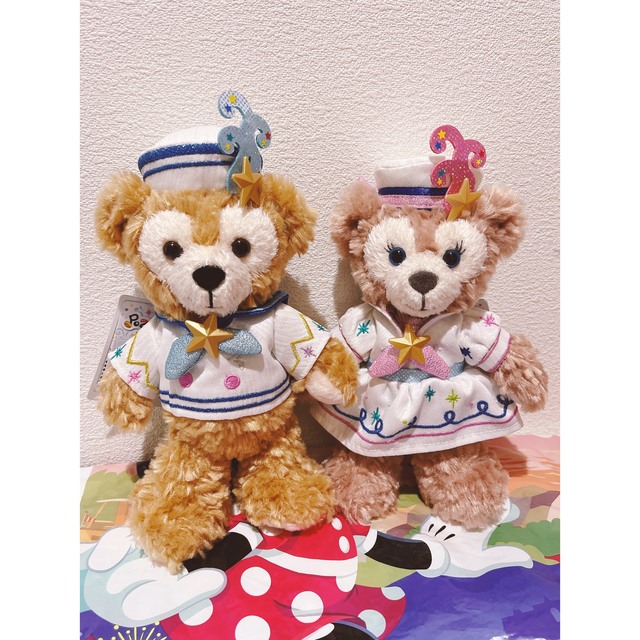 値下げ❗️ダッフィー シェリーメイ ポージープラッシー❤️ディズニー
