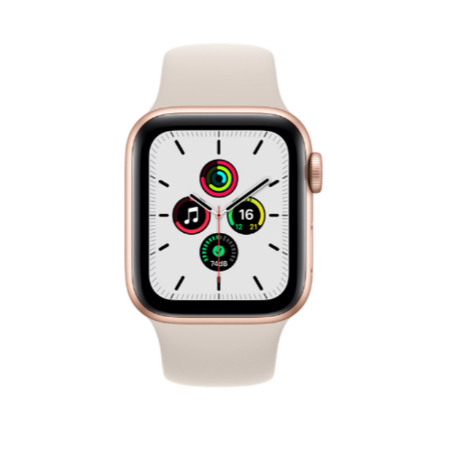 Apple Watch(アップルウォッチ)の【新品未開封品】Apple Watch SE(GPS) 40mm ゴールド メンズの時計(腕時計(デジタル))の商品写真