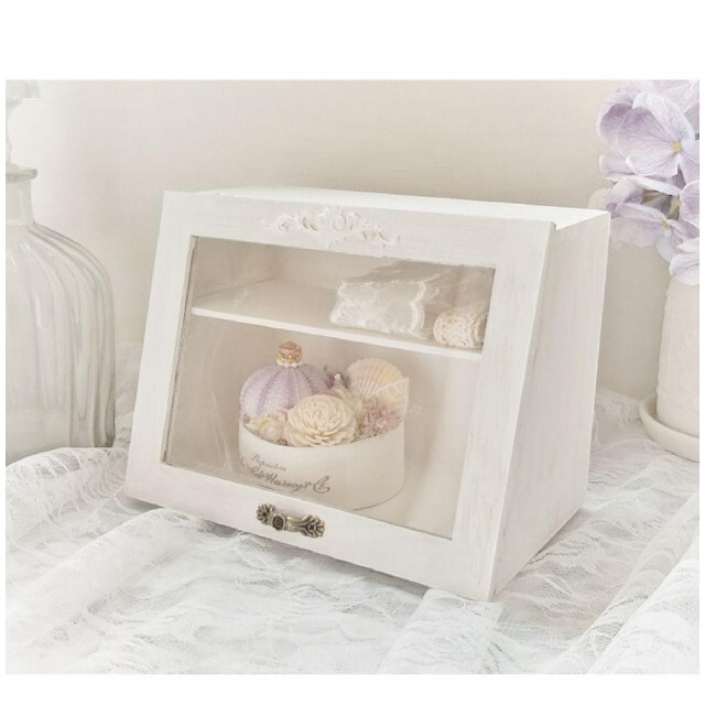 フレンチシック♡ディスプレイ ボックス ハンドメイドのインテリア/家具(インテリア雑貨)の商品写真