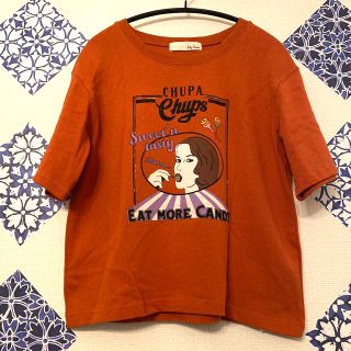 リリーブラウン(Lily Brown)の【Lily Brown】チュッパチャプスTシャツ(Tシャツ(半袖/袖なし))