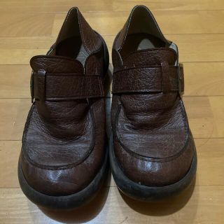 リゲッタカヌー(Regetta Canoe)のリゲッタカヌー　メンズシューズ　ブラウン　Sサイズ(ローファー/革靴)