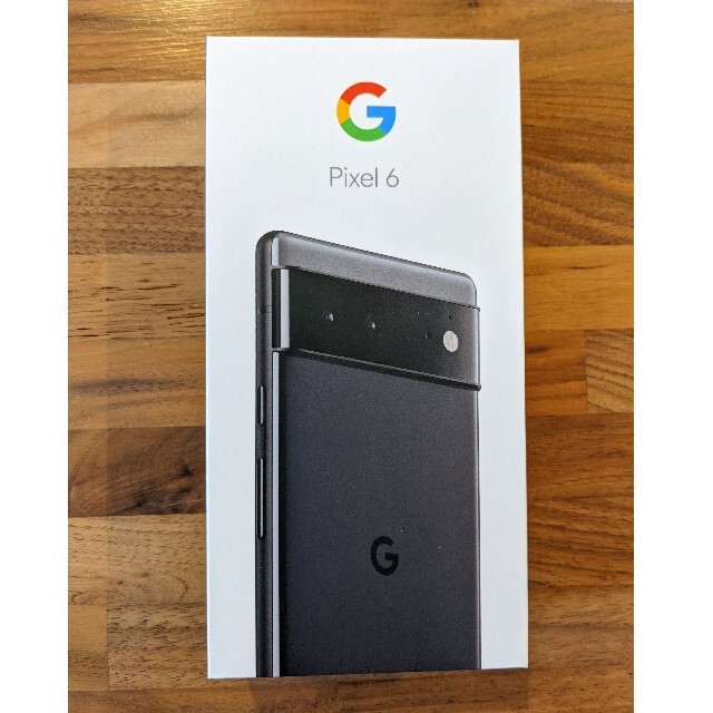 【新品未使用】Pixel6 128GB　Stormy Black新品未使用付属品