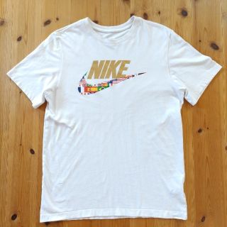 ナイキ(NIKE)の【augmentor様専用】NIKE ナイキ 半袖　プリントTシャツ　白　(M)(Tシャツ/カットソー(半袖/袖なし))