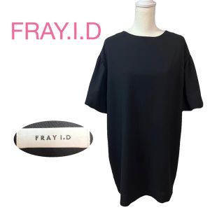 フレイアイディー(FRAY I.D)のFRAY.I.D★フレイアイディー★バルーンスリーブ　ワンピース　ブラック(ひざ丈ワンピース)