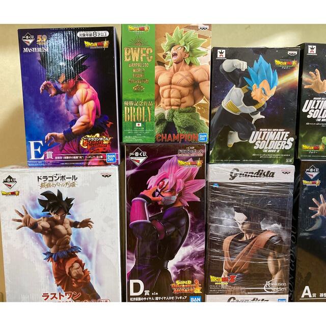 ドラゴンボールフィギュア　１１点　まとめ売り　未使用品