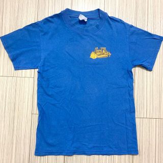 古着　ブルドーザープリントTシャツ(Tシャツ/カットソー(七分/長袖))