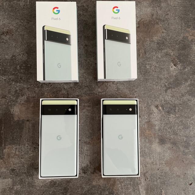 2個セット　Google pixel6 ピクセル6新品未使用品　SIMフリー