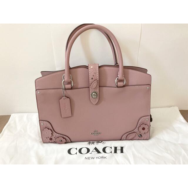 COACH(コーチ)のコーチ COACH マーサー　サッチェル　アップリケ　2way  バッグ　花 レディースのバッグ(ハンドバッグ)の商品写真