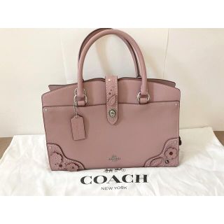 コーチ(COACH)のコーチ COACH マーサー　サッチェル　アップリケ　2way  バッグ　花(ハンドバッグ)