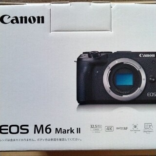 Canon - 【新品・未使用】Canon EOS M6 MARK II Wズームキット SL