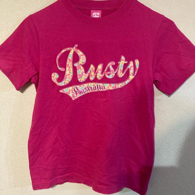 RUSTY(ラスティ)のRusty150サイズＴシャツ キッズ/ベビー/マタニティのキッズ服女の子用(90cm~)(Tシャツ/カットソー)の商品写真