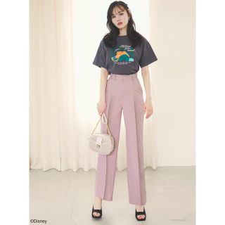 グレイル(GRL)の【最終値下げ！】新品未使用タグ付♡今田美桜 センタープレスストレートパンツ(カジュアルパンツ)