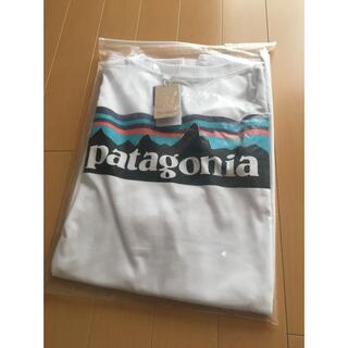 パタゴニア(patagonia)の新品 patagonia パタゴニア 半袖T P-6LOGO ホワイト XL(Tシャツ/カットソー(半袖/袖なし))