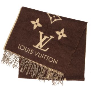 ルイヴィトン(LOUIS VUITTON)のルイヴィトン エシャルプ レイキャビック  モノグラム カシミアマフラー(マフラー)