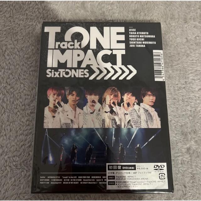 SixTONES/TrackONE-IMPACT-初回盤・2枚組 Blu-rayよろしくお願いします