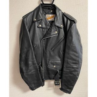 ショット(schott)のSchott 618 本革 ダブルライダース 40(ライダースジャケット)