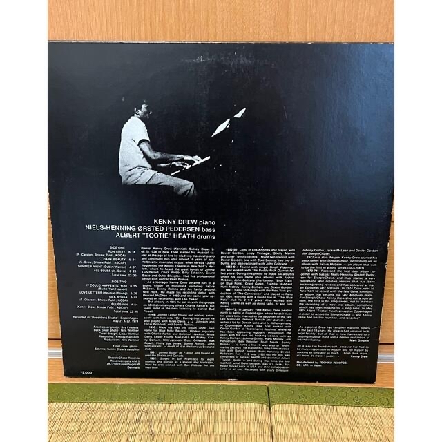 DARK BEAUTY / KENNY DREW TRIO レコード　LP