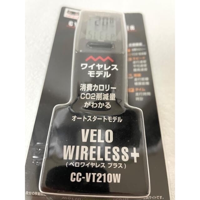 【新品・未使用】サイクルコンピュータ「CATEYE CC-VT210W」 自動車/バイクの自動車/バイク その他(その他)の商品写真