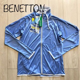 ベネトン(BENETTON)の新品 ベネトン UVカット ラッシュガード 水着 大きいサイズ 3L ブルー(水着)