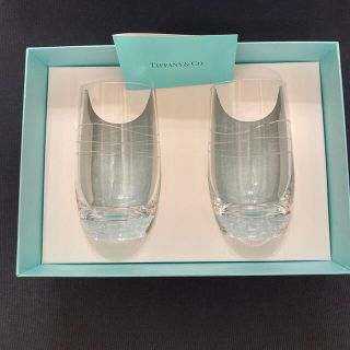 ティファニー(Tiffany & Co.)のティファニー　ペアグラス　カデンツ　タンブラー２個セット(タンブラー)