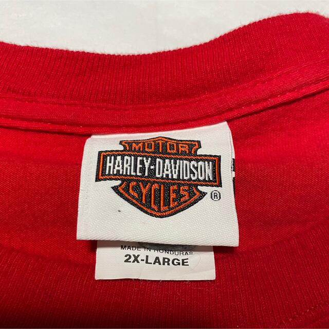 Harley Davidson(ハーレーダビッドソン)の90s 古着 ハーレーダビッドソン バックプリント ビッグシルエット ゆるだぼ メンズのトップス(Tシャツ/カットソー(半袖/袖なし))の商品写真