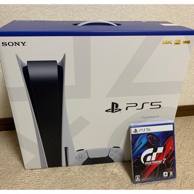 SONY(ソニー)のプレイステーション5 PS5  グランツーリスモ エンタメ/ホビーのゲームソフト/ゲーム機本体(家庭用ゲーム機本体)の商品写真