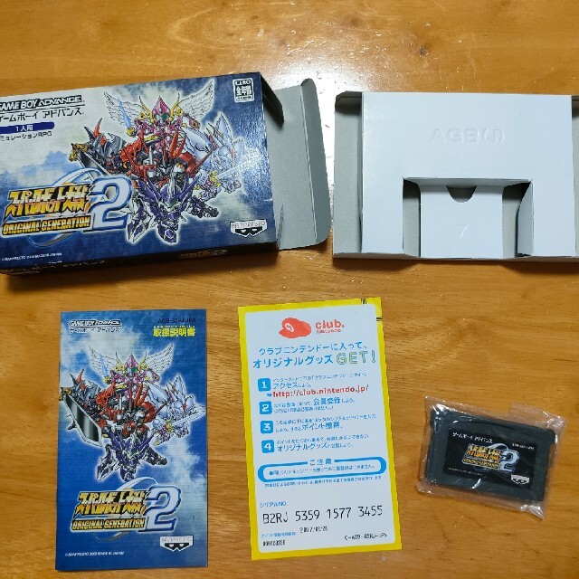 BANDAI NAMCO Entertainment(バンダイナムコエンターテインメント)のスーパーロボット大戦 OG2 GBA エンタメ/ホビーのゲームソフト/ゲーム機本体(携帯用ゲームソフト)の商品写真