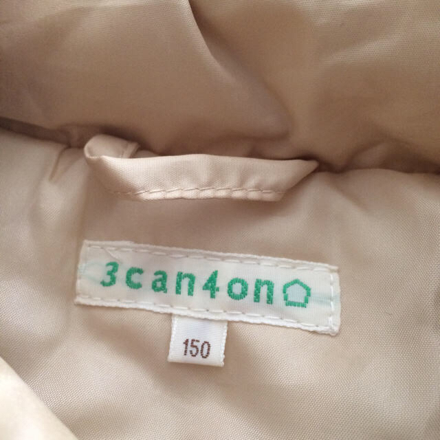 3can4on(サンカンシオン)の3can4on アウター 150cm キッズ/ベビー/マタニティのキッズ服女の子用(90cm~)(コート)の商品写真