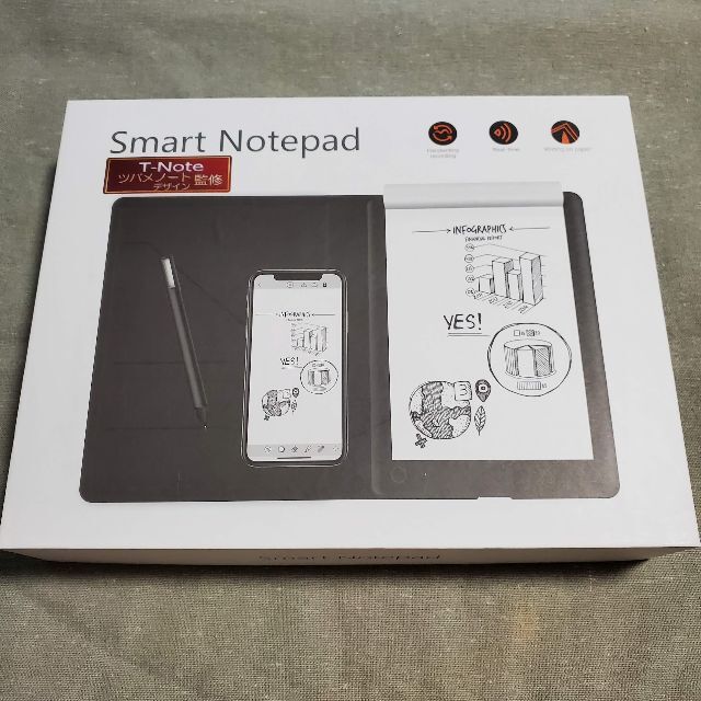 【美品】Smart Notepad T-Note　ツバメノートデザイン監修　A5