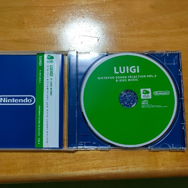 任天堂(ニンテンドウ)のnintendo sound selection LUIGI vol.3 エンタメ/ホビーのCD(ゲーム音楽)の商品写真