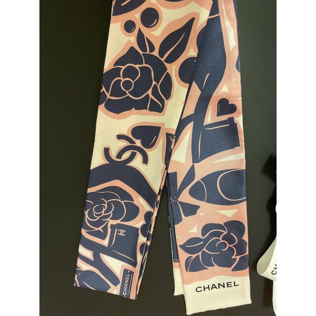 CHANEL シャネル ツイリー 新品 完売 ヘアバンド ツイリー 細スカーフ