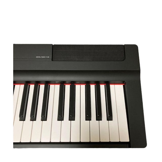 ヤマハ YAMAHA 電子ピアノ Pシリーズ 88鍵盤 ブラック P-125Bの通販 by むかいり's shop｜ラクマ