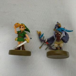 ニンテンドウ(任天堂)のamiiboムジュラリンクとリーバル(ゲームキャラクター)